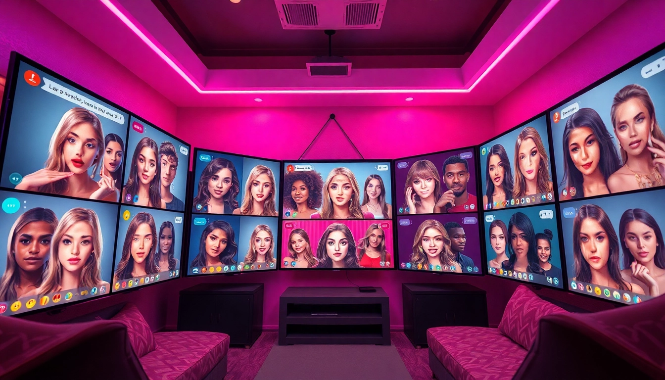 Immersive free ai porn chat experience with diverse AI avatars in a cozy virtual setting.