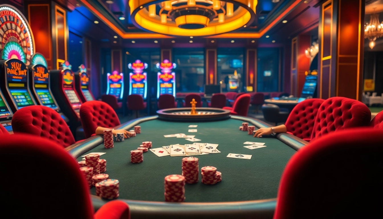 Gamble strategically and win big at 99win with high-stakes poker and luxurious casino ambiance.