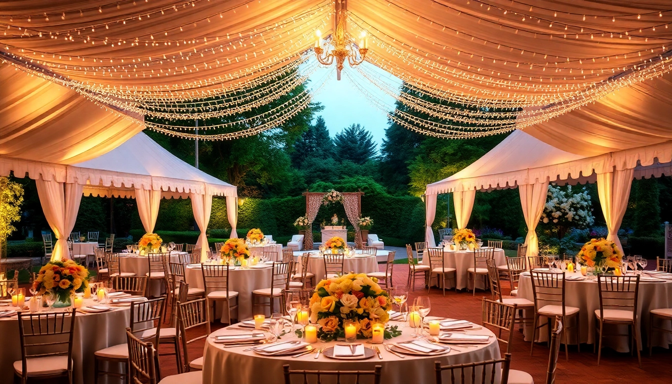 Event Hire for Memorable Weddings and Parties