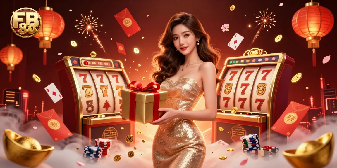 Engage with exciting gameplay at FB 88 Casino as stunning visuals celebrate Lunar New Year.