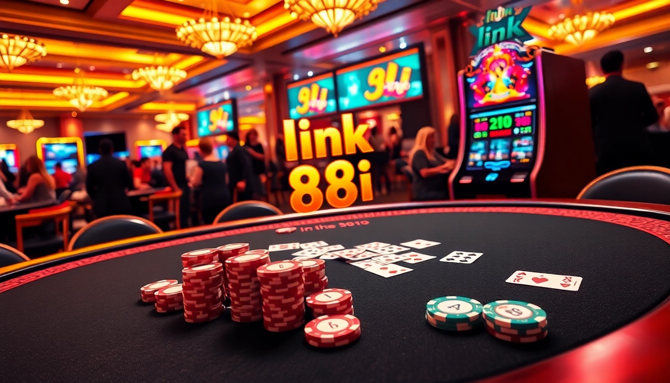 Experience the thrill of the link 88i casino scene with vibrant slots and dynamic poker gameplay.