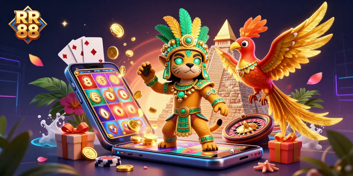 Engage in thrilling gaming experiences at RR 88 with vibrant slot games and immersive casino action.