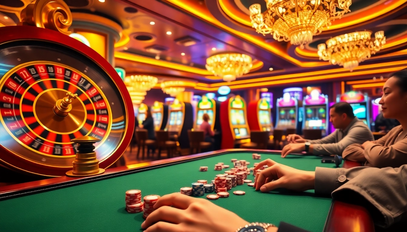 "Experience the excitement of AI crush technologies enhancing your casino betting strategies at vibrant poker tables."