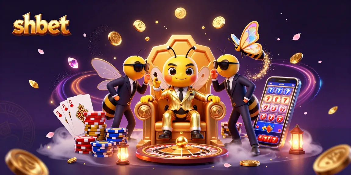Experience thrilling action at shbet with a vibrant casino scene featuring a bumblebee mob boss.