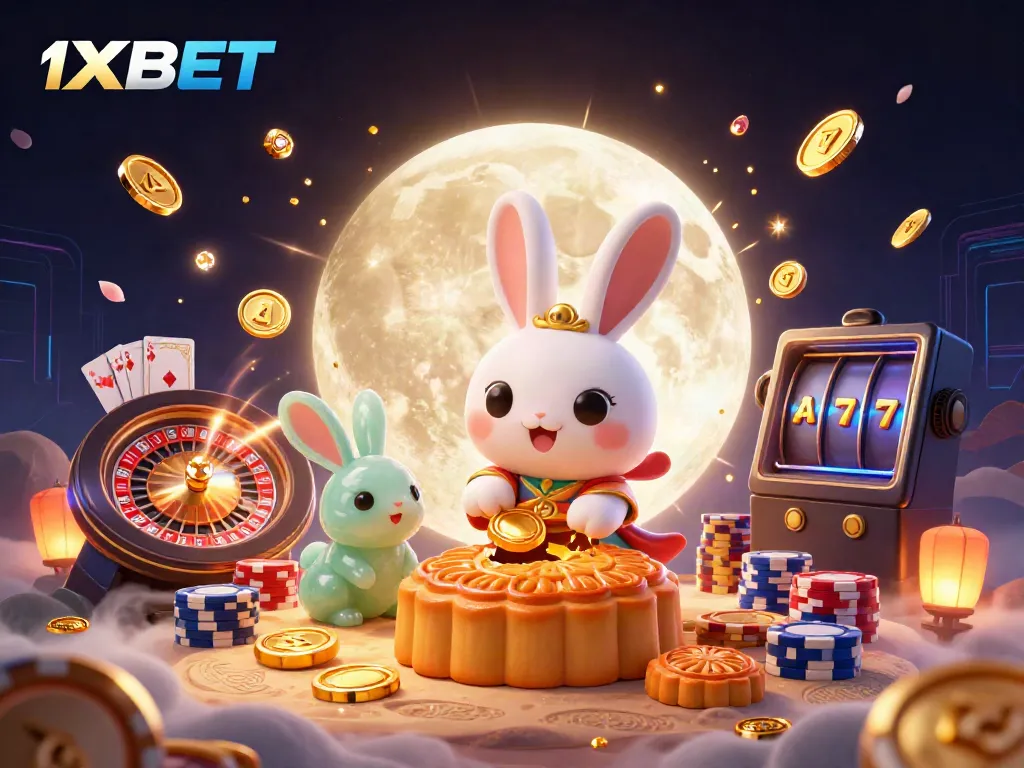Experience the thrill of winning with 1XBET's vibrant casino atmosphere featuring engaging elements.