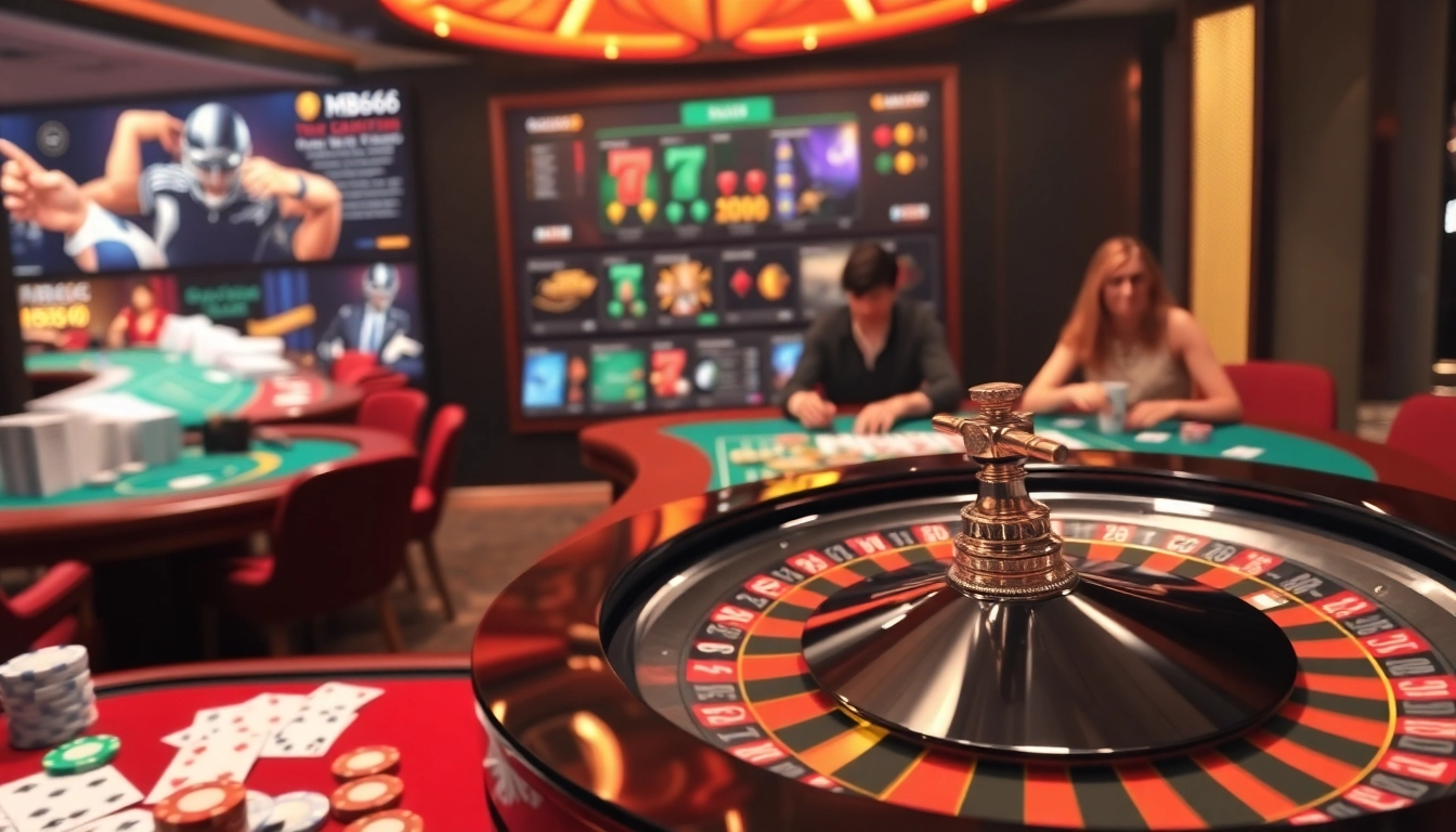 Experience the thrill of gambling at https://mb66-th.com/ with immersive casino tables and exciting poker games.