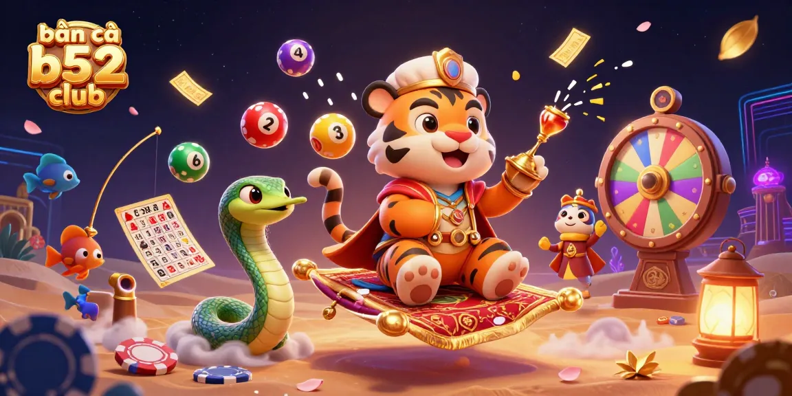 Bắn cá B52 club captivates players with vibrant underwater visuals, dynamic game elements and thrilling action.