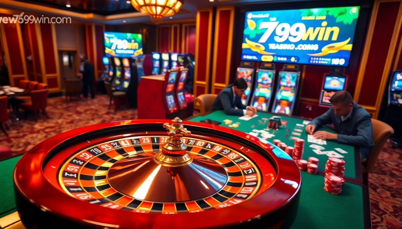 Experience thrilling bets and vibrant games at 789win.com with an exciting casino atmosphere.