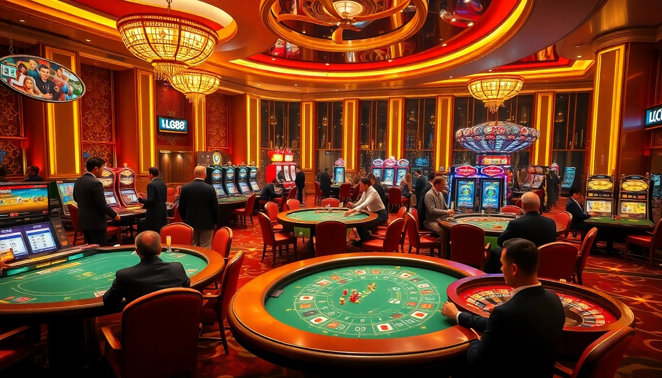 Experience the excitement of gambling at nhà cái lc88 with high-stakes games and winners.