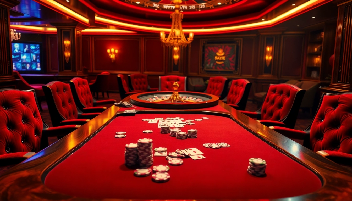 Experience high-stakes excitement at S8 poker tables with vibrant atmosphere and luxurious decor.
