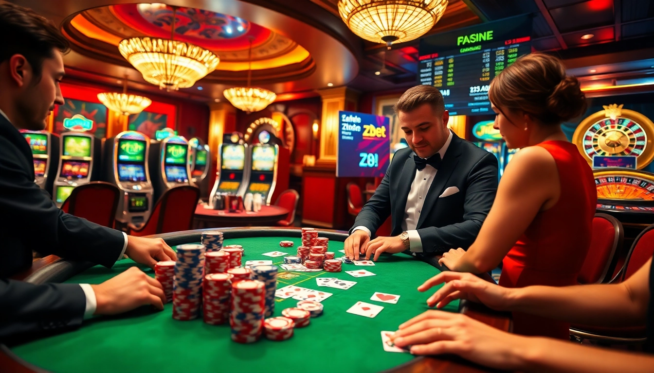Zbet nhà cái offers an exciting poker experience with high stakes gameplay and vibrant casino atmosphere.