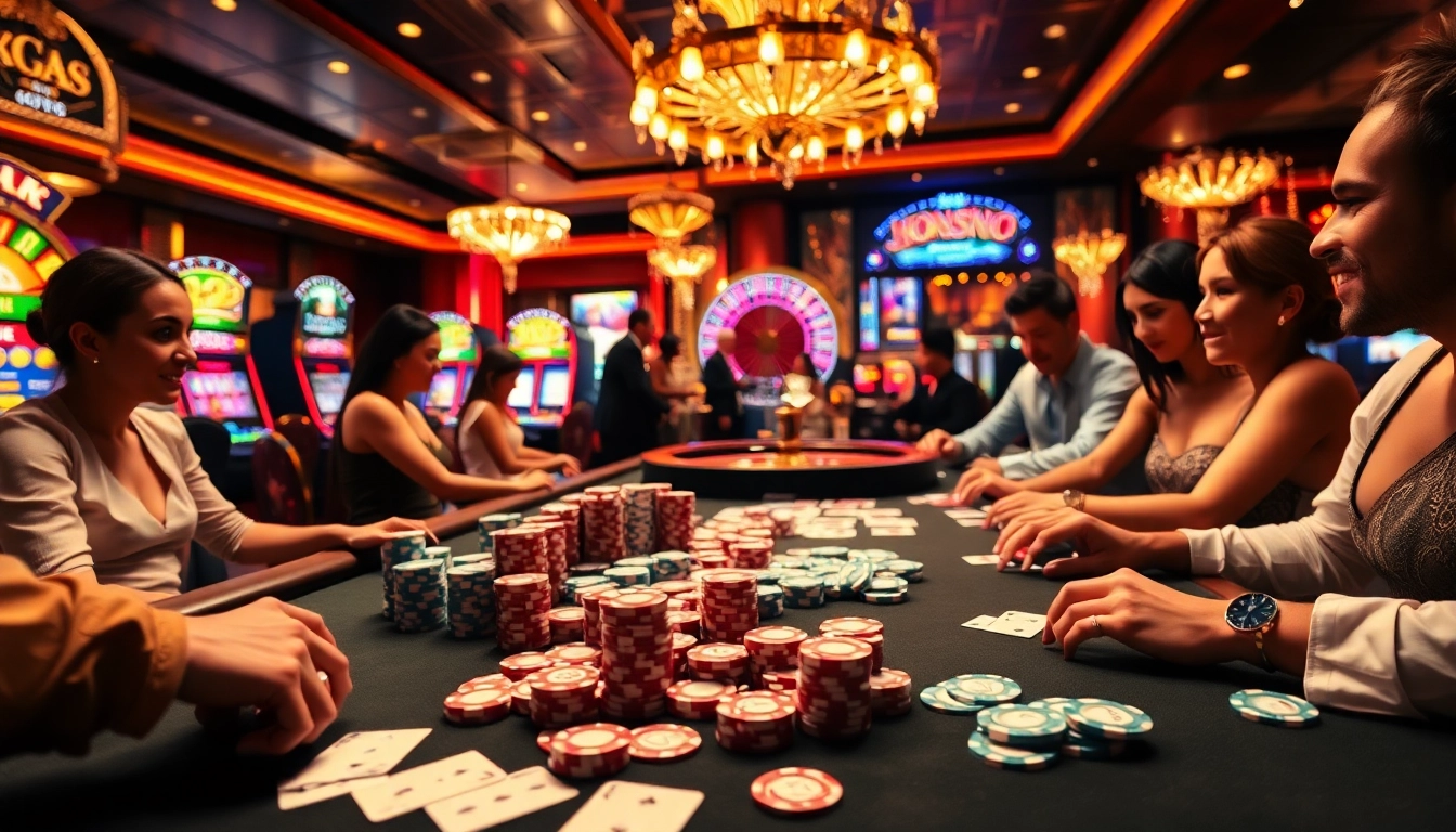 Exciting casino gameplay experience at https://xx88.pizza/ with vibrant poker chips and cards.