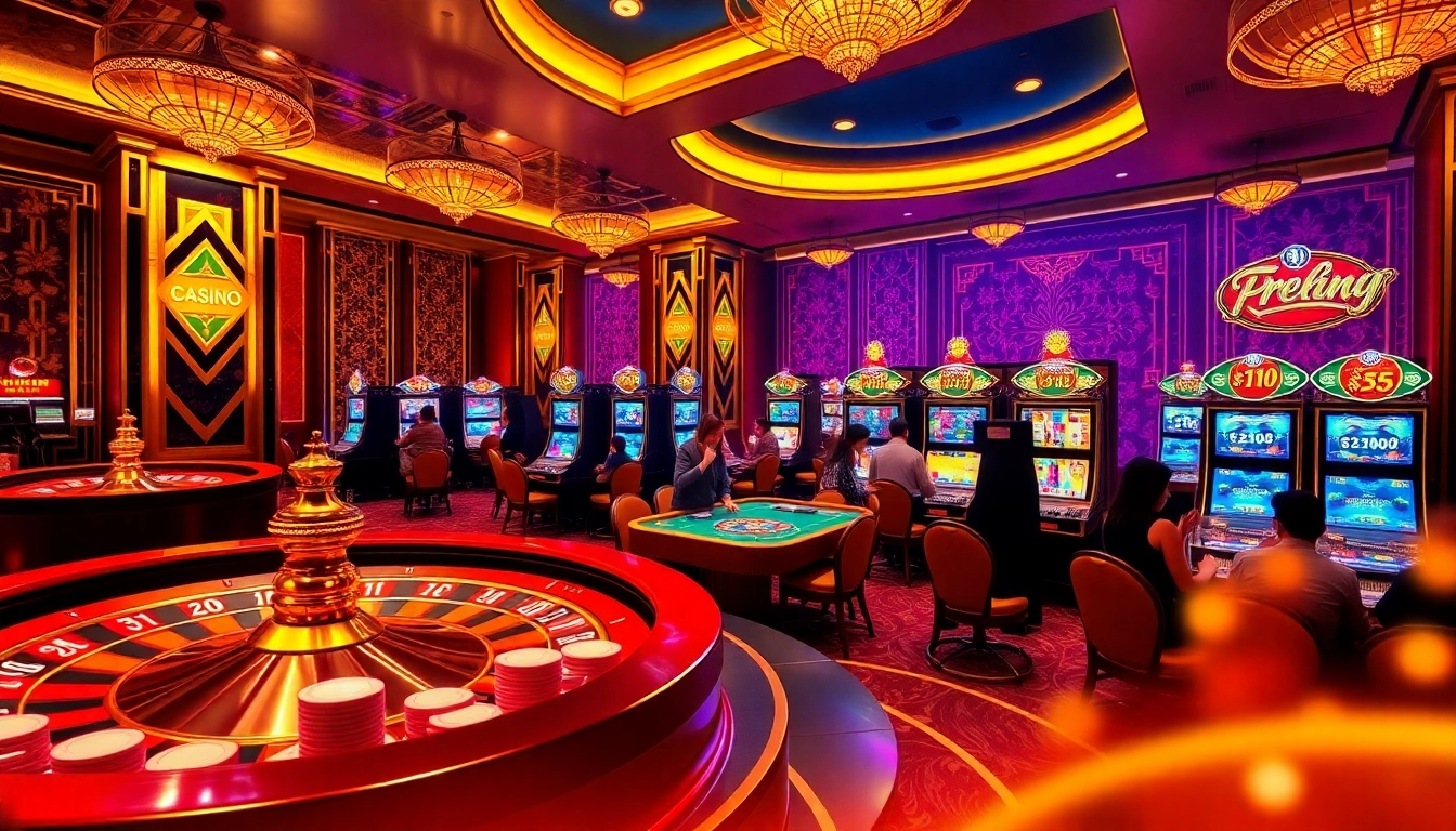 Experience excitement at trang chu 98win with vibrant casino games and roulette.