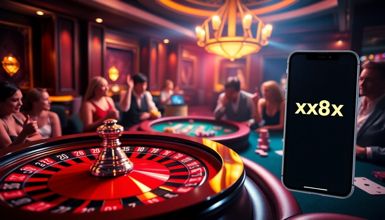 Experience thrilling gameplay at https://xx88.vin/ with vibrant casino tables and exciting betting action.