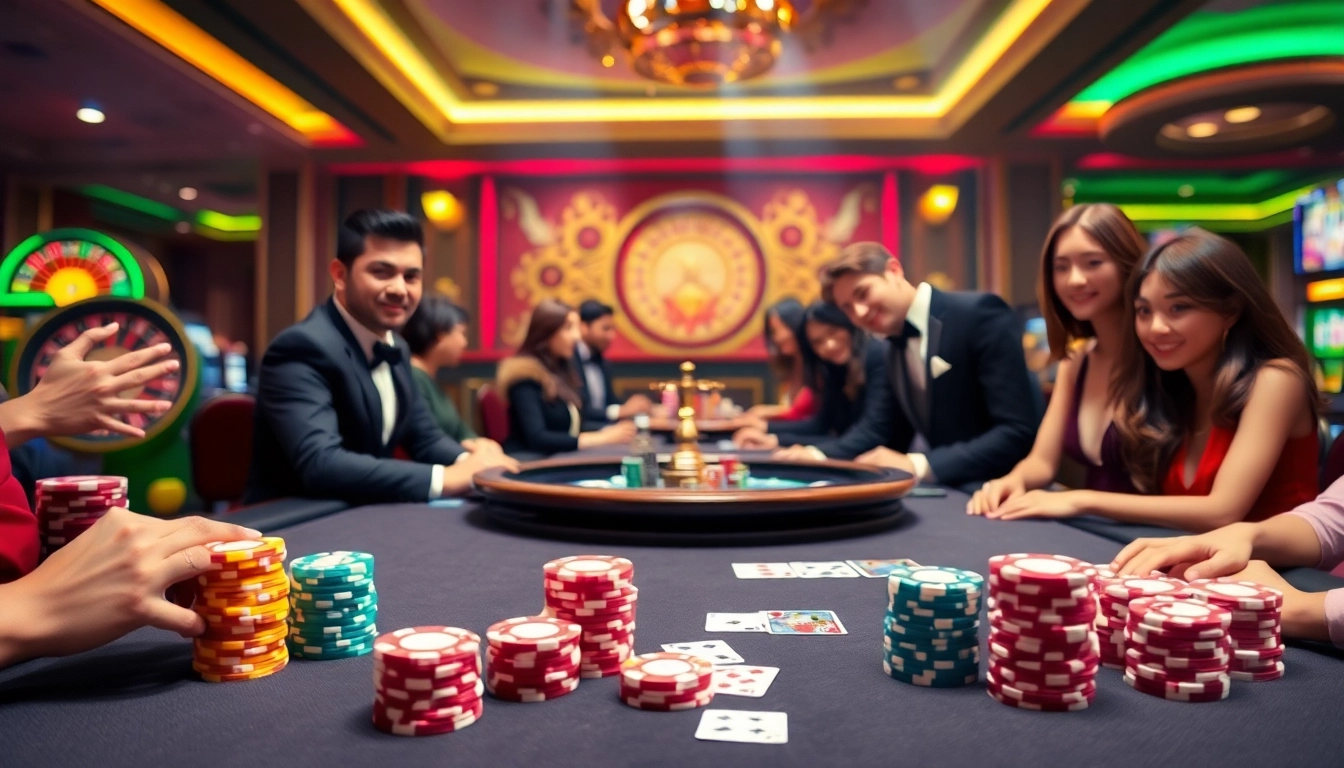 Experience exhilarating gaming at https://kkwin.co.com/ with vibrant poker tables showcasing exciting action.