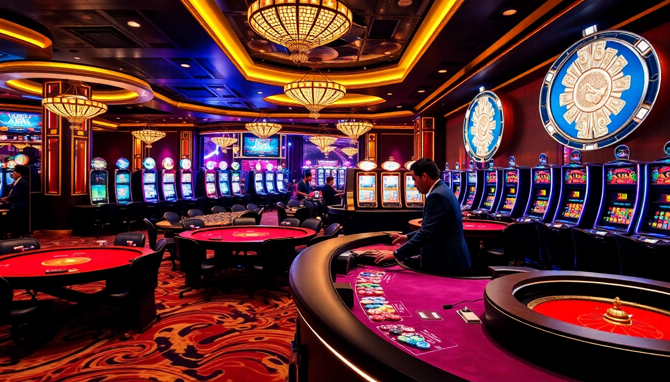 Experience the thrill of gaming at thabethome com's luxurious casino.