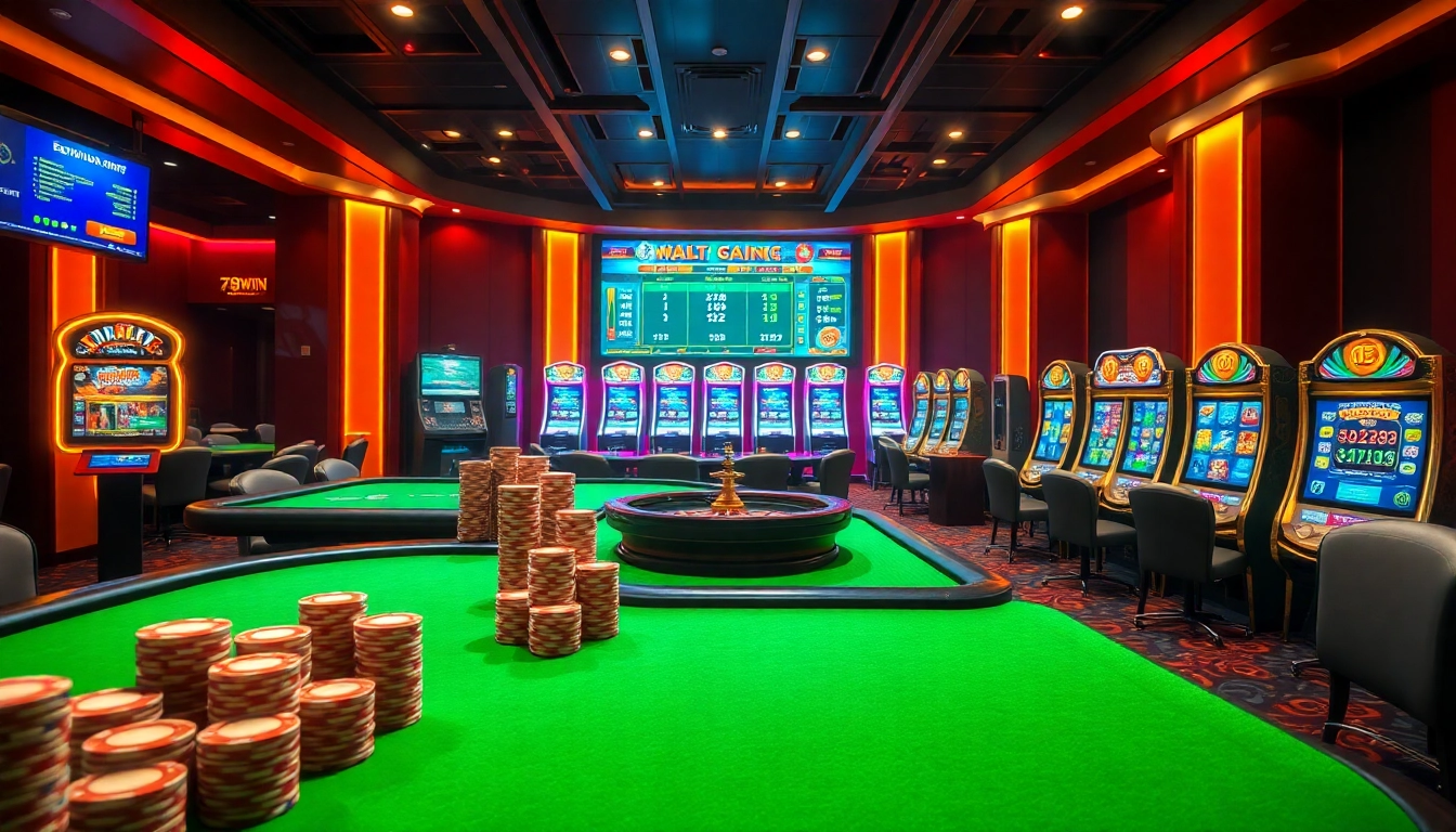 Experience the thrill of gambling at 78WIN with vivid casino visuals and engaging gameplay.