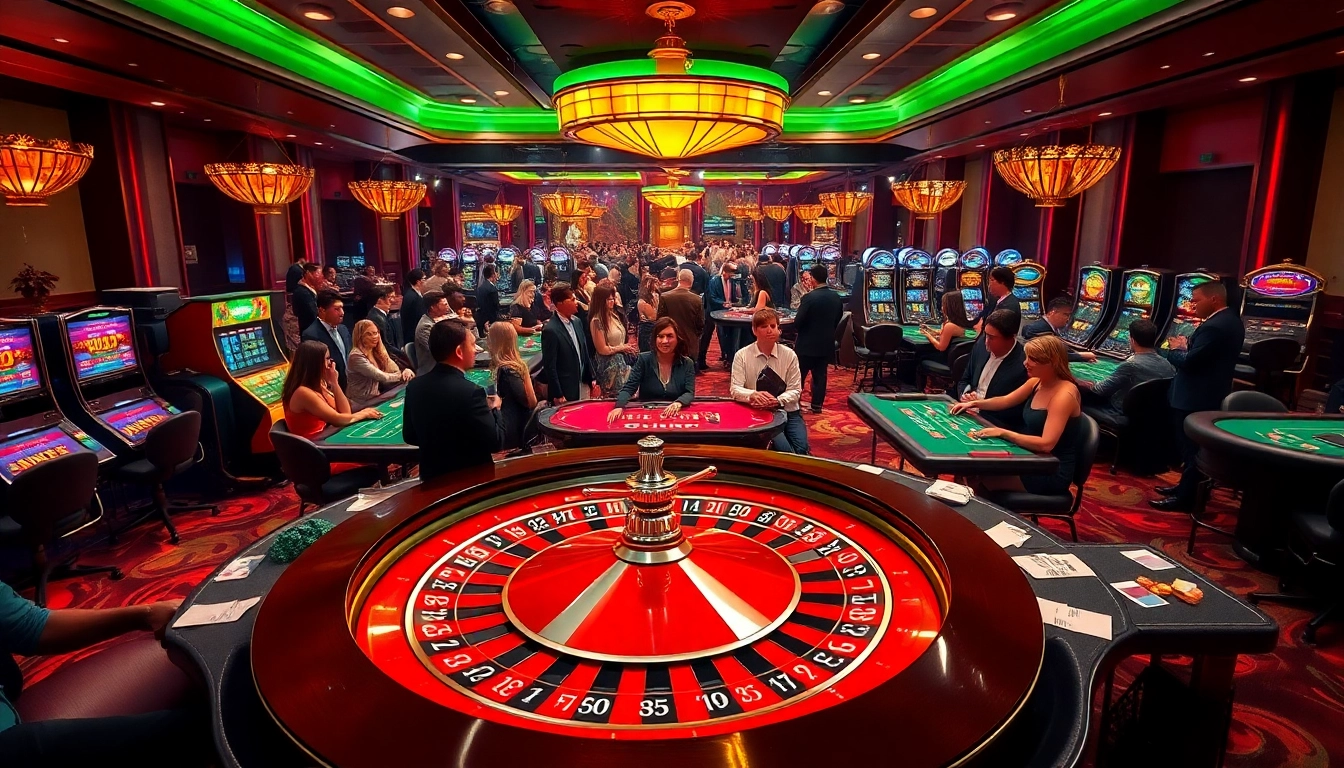 Engage with excitement during Đăng ký 23win at a luxurious casino setting filled with games.