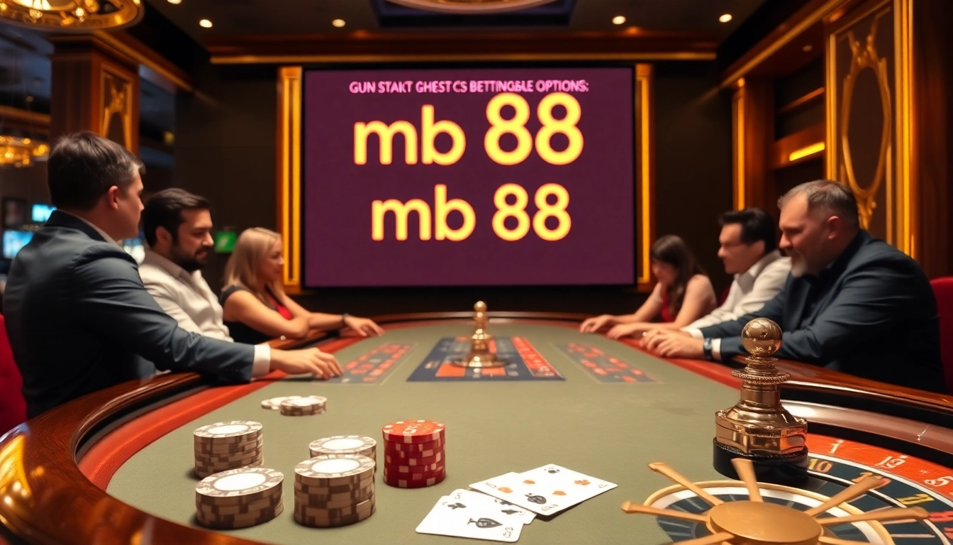 Experience the thrill of mb 88 blackjack with polished chips and elegant casino ambiance.