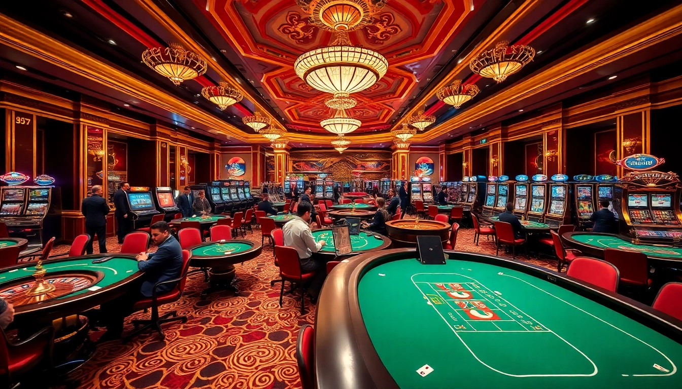 Experience the thrill of winning at https://nhacaiuytins.com.co/ with exciting casino games and vibrant atmosphere.