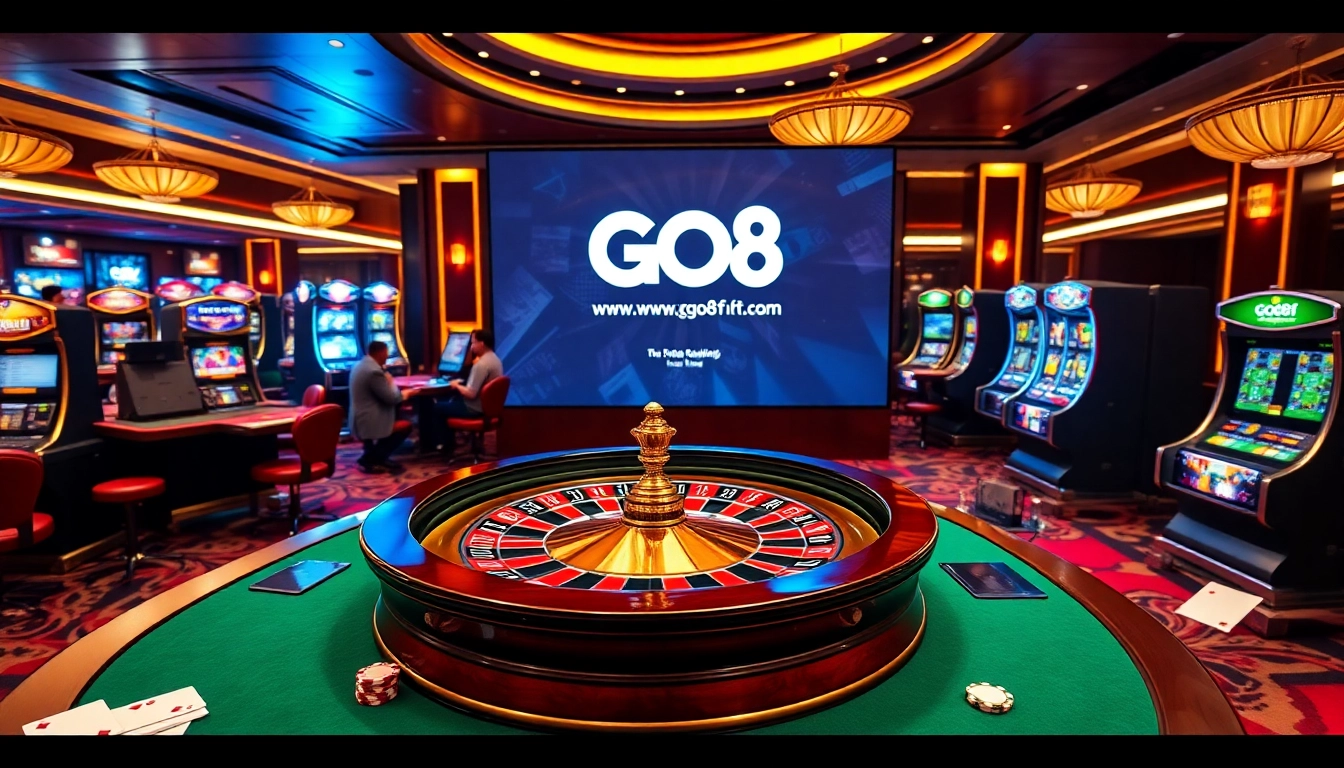 Experience thrilling gameplay at https://go8f.com/, featuring exciting casino elements like roulette and poker!