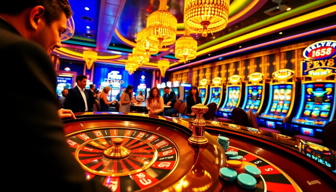 Experience the excitement of FLY88 with dynamic casino games and vibrant interactions.