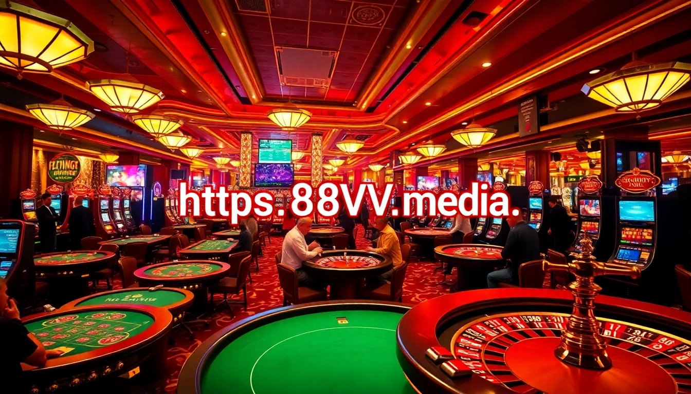 Experience excitement and luxury at the casino with games featured on https://88vv.media/.