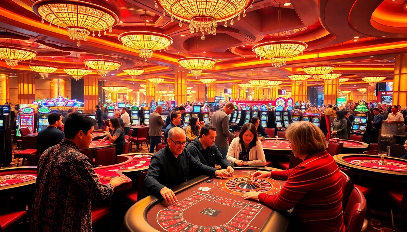 Experience the thrill of gambling as you নিবন্ধন করুন for exciting games in a luxurious casino environment.