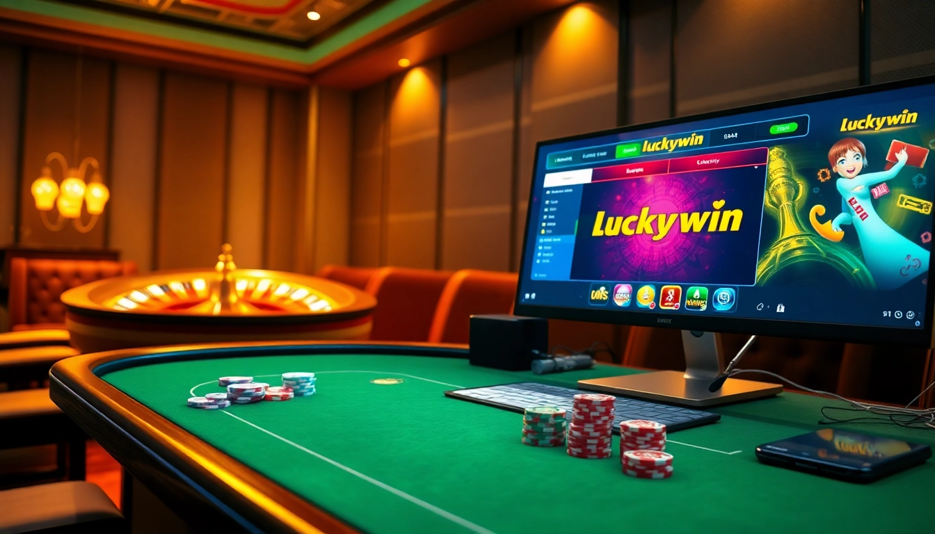 Experience thrilling gameplay with Luckywin’s vibrant casino atmosphere and exciting betting options.