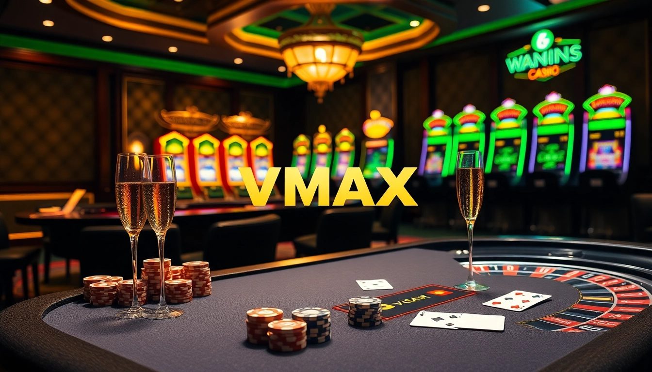 VMAX offers a thrilling high-stakes poker game experience with luxurious ambiance.