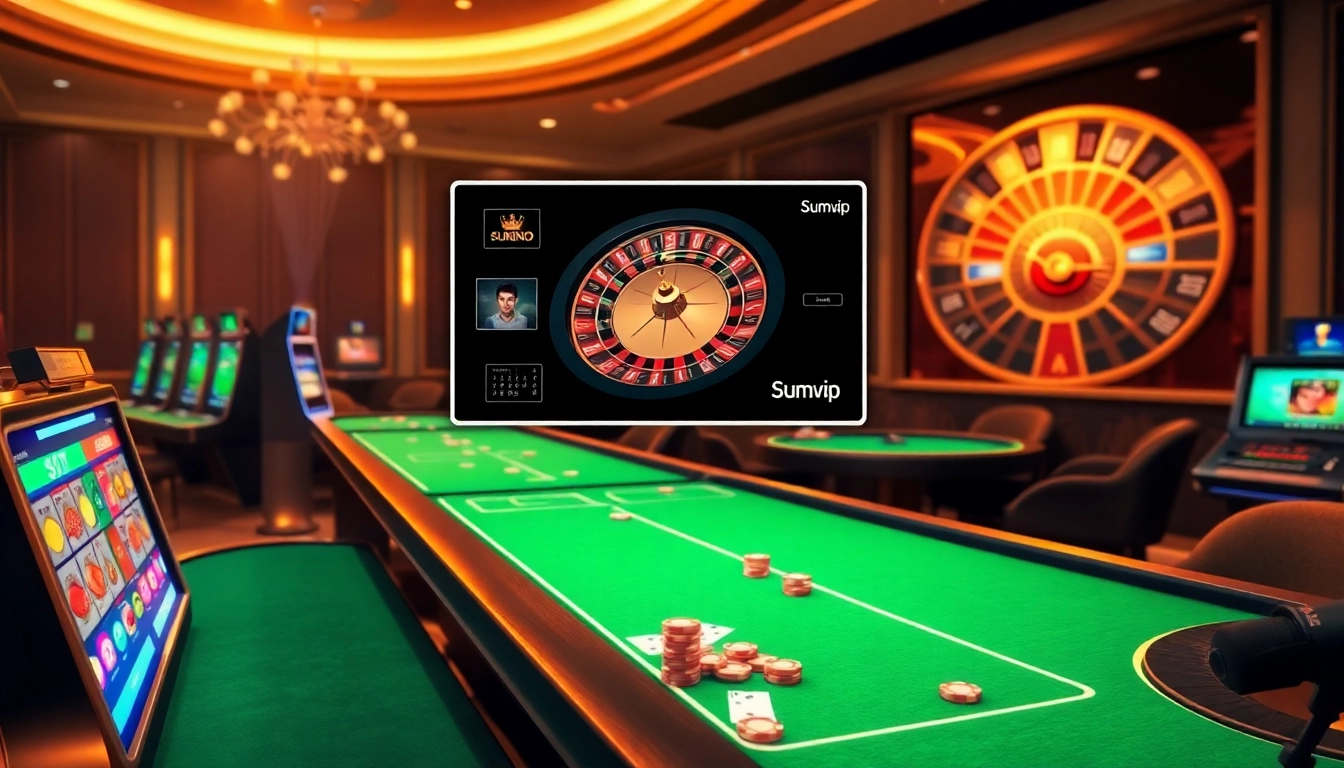 Engage with thrilling gaming experiences at https://sumvip.mom/ featuring vibrant casino visuals and excitement.